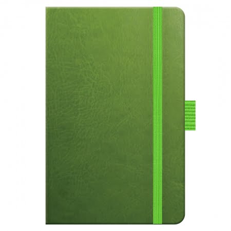 Sherwood pocket notebook in lime green
