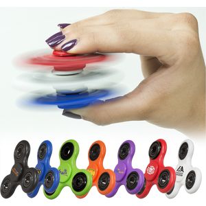 Printed Fidget Spinner available in various colours.