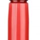Printed sports bottle in red