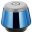 Vadar Bluetooth speaker in blue with stunning UV finish