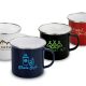 Retro Enamel mug in 4 colours, 420ml