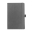 A5 promotional note book in grey, embossed or printed with your logo.
